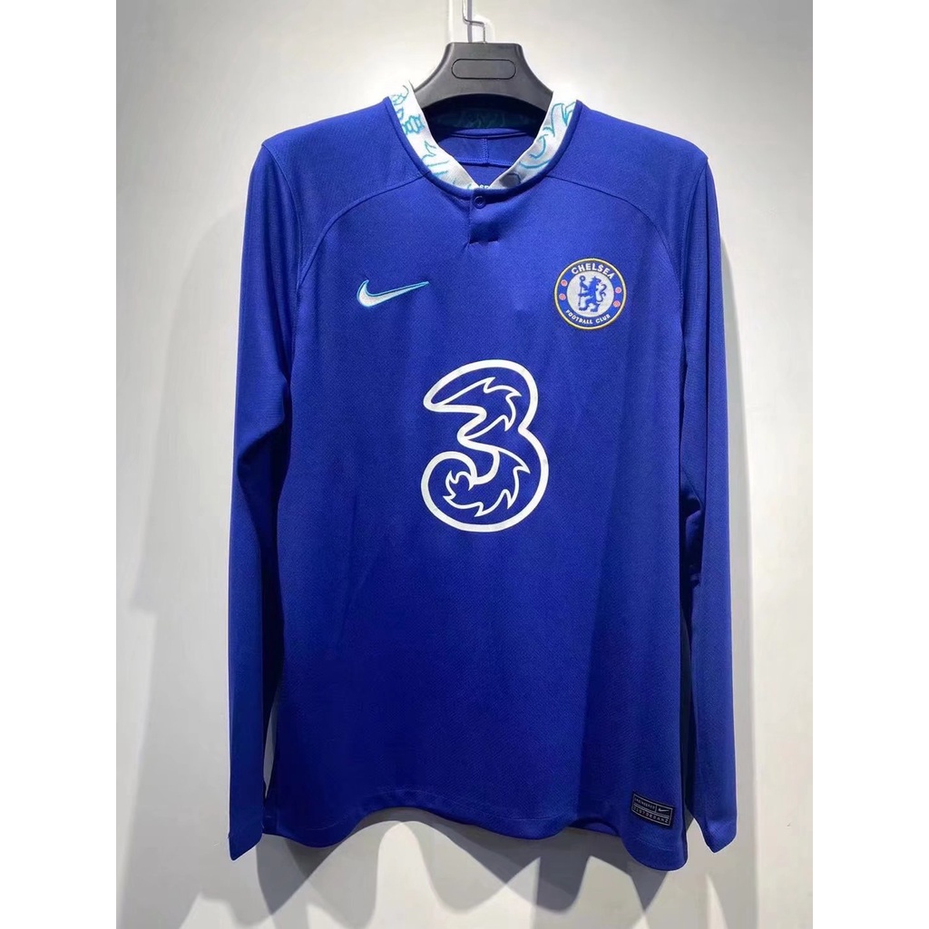 Áo Thun Bóng Đá Dài Tay Chelsea 2223