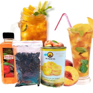 Set Trà Đào Tự Pha Siêu Ngon 5-7 Ly