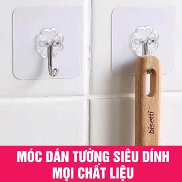 COMBO 100 MÓC DÁN TƯỜNG CHỊU LỰC SIÊU BỀN