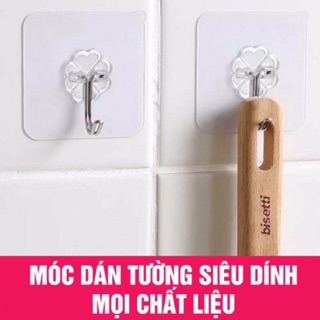 COMBO 100 MÓC DÁN TƯỜNG CHỊU LỰC SIÊU BỀN