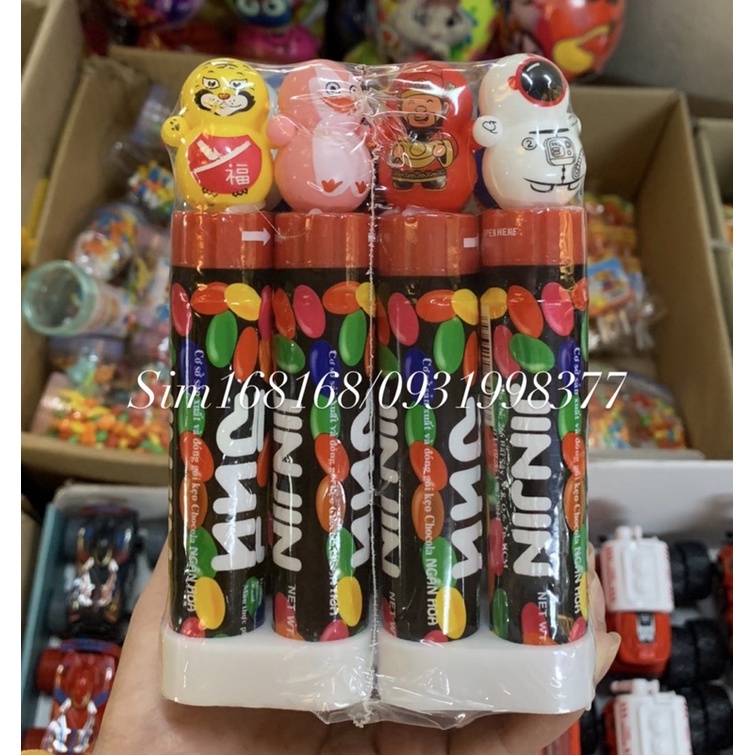kẹo sô-cô-la Jinny kèm đồ chơi hình thú (1cái)