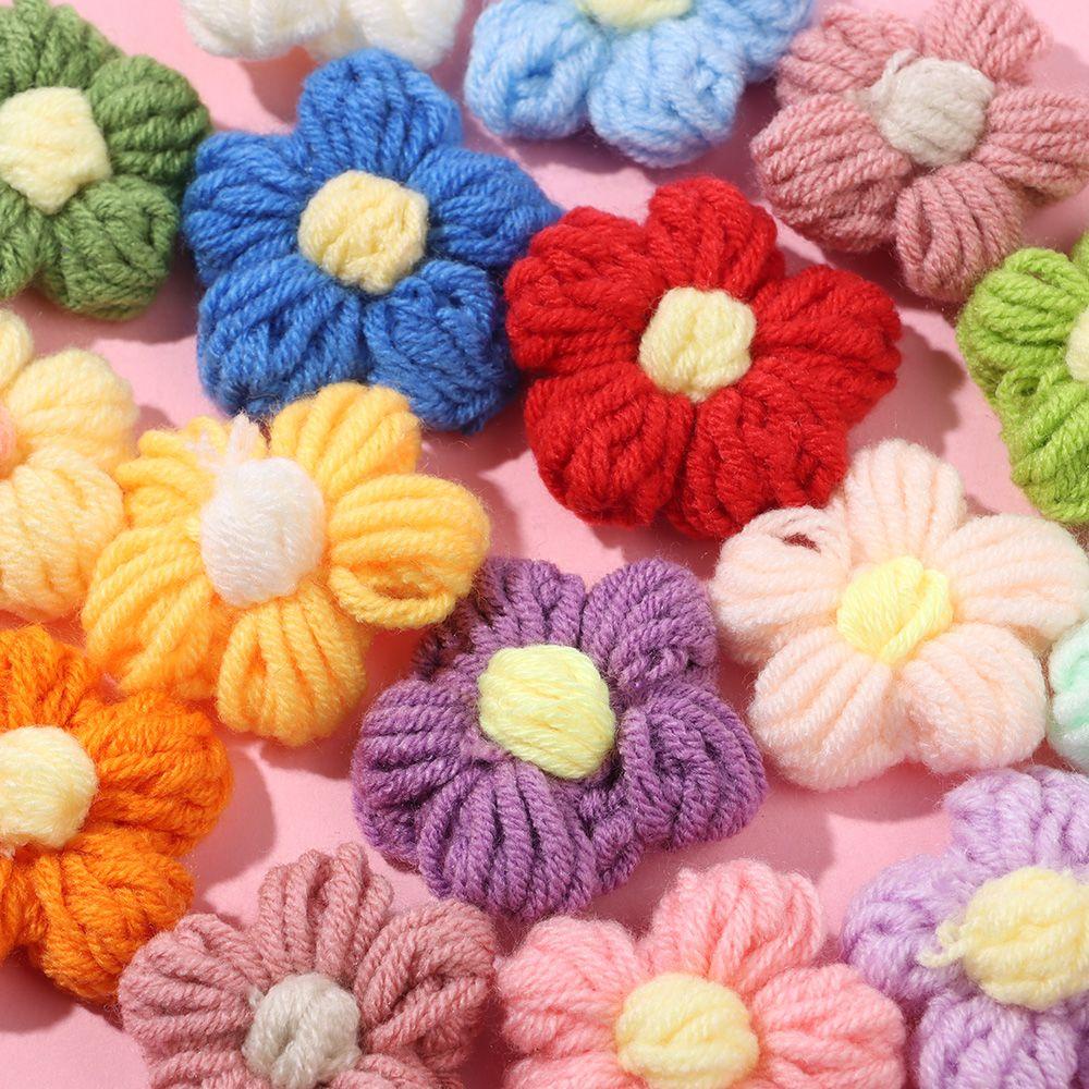 ❦Tôi❦ Set 5 Dây Ren Hoa Bằng Polyester Viền Tua Rua Dùng May Quần Áo DIY