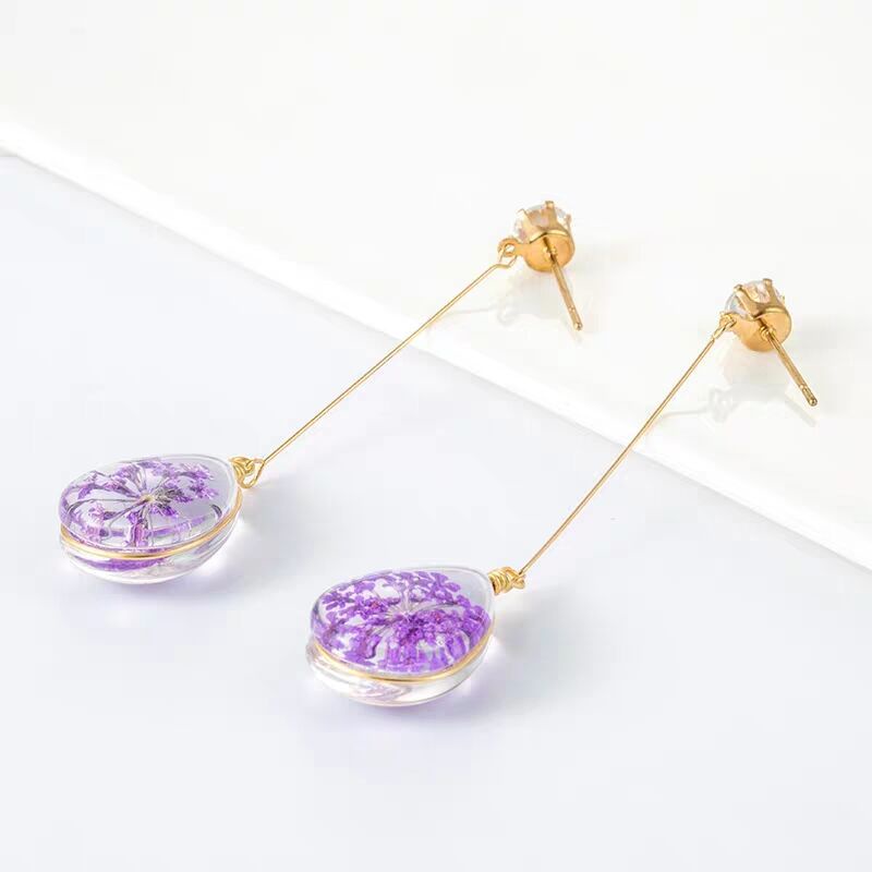 Set 100 Thanh Nối Hai Đầu 9 Rãnh Dùng Làm Khuyên Tai diy