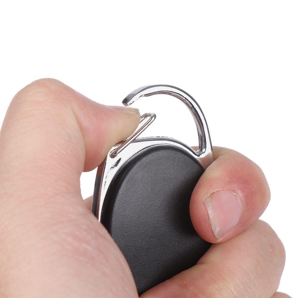 1 Kẹp Giữ Thẻ ID / Thẻ ID Chống Thất Lạc Có Móc Khóa