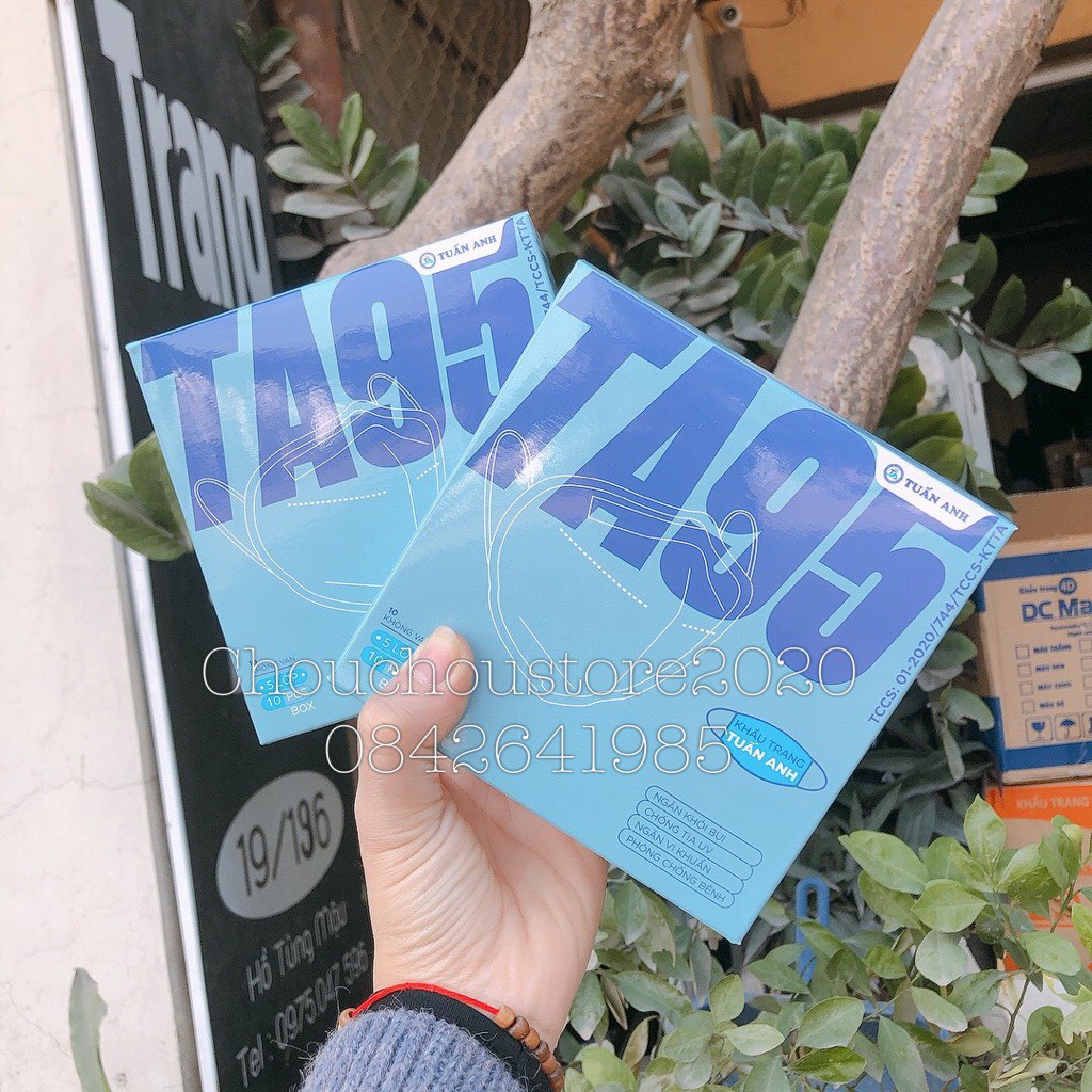 [HÀNG CÓ SẴN] Combo 10 - 50 Chiếc Khẩu Trang Y Tế 5D N95Y Tuấn Anh Ngăn Ngừa Bụi, Vi Khuẩn, Giọt Bắn