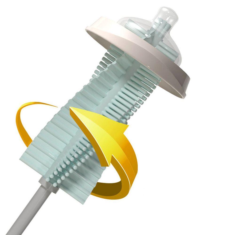 Cọ Silicone Cán Dài Vệ Sinh Ly Cốc Tiện Dụng