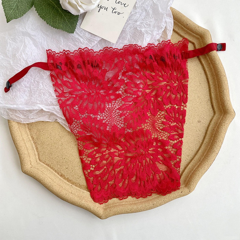 Whi Áo Lót Dạng Kẹp Phối Ren Hoa Lá Bí Mật Che Phủ Toàn Diện Mùa Hè Cho Nữ Ch