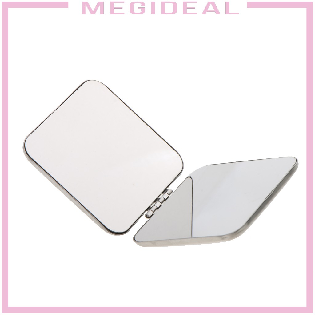 Gương trang điểm bằng thép không gỉ Gương túi xách mini