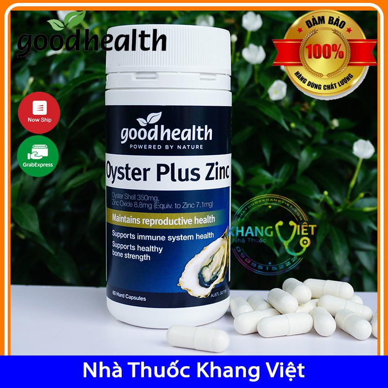 Tinh chất hàu biển Úc Oyster Plus Zinc 60 viên