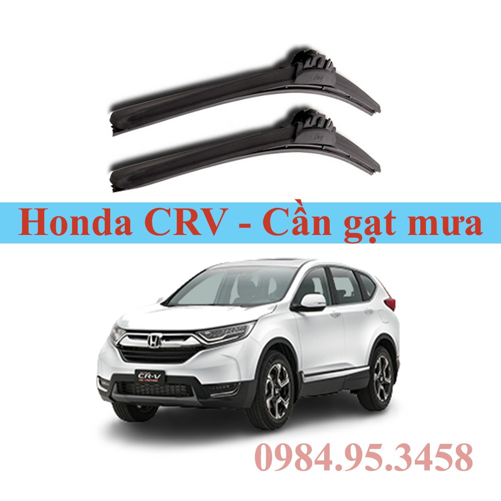 Honda CRV 2013-2021 Cần gạt mưa xe ô tô bên lái và bên phụ size 24 inch và 16 inch
