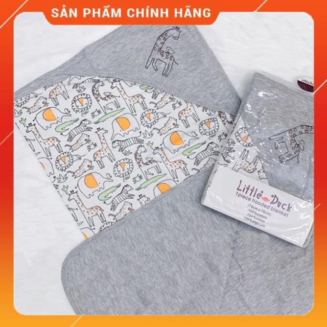 Chăn Ủ Litter Duck Nhiều Màu Cho Cả Bé Trai Bé Gái - Cotton 2 Lớp - BTT00330