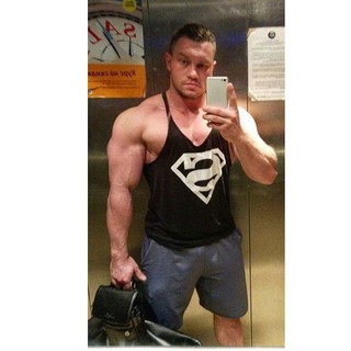 Áo tank top gym nam - áo ba lỗ tập gym nam dây nhỏ