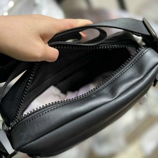 Túi đeo chéo C0ach Patch EDGE Zipper da thật siêu sang