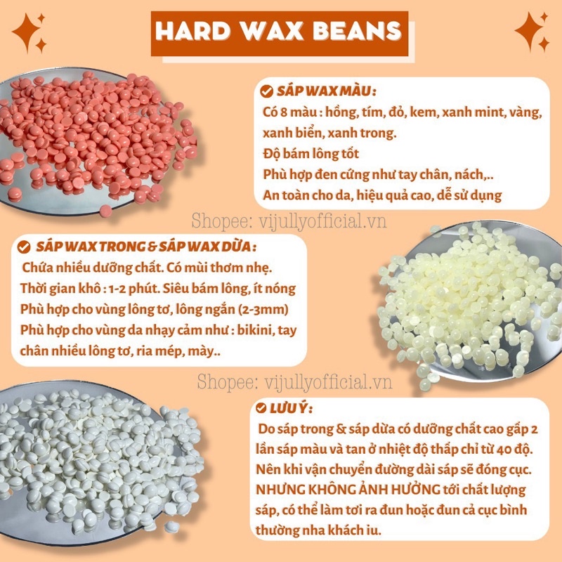 Combo wax lông gồm sáp wax nóng, mỡ trăn, nồi nấu wax siêu tiện lợi, dùng lâu dài