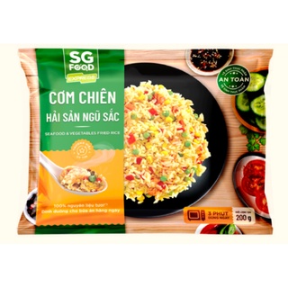 Cơm chiên hải sản ngũ sắc