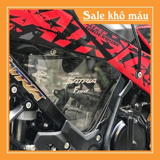 [SALE SỐC] Ốp Sườn trong suốt cho xe RAIDER ,SATRIA (BAO GIÁ)