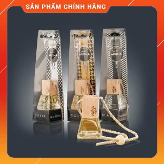 Tinh Dầu Khử Mùi Xe Hơi  Aroma Car Prestige Wood 7ml treo xe ô tô, văn phòng, nhà ở - Nhập khẩu Pháp, nhiều mùi.