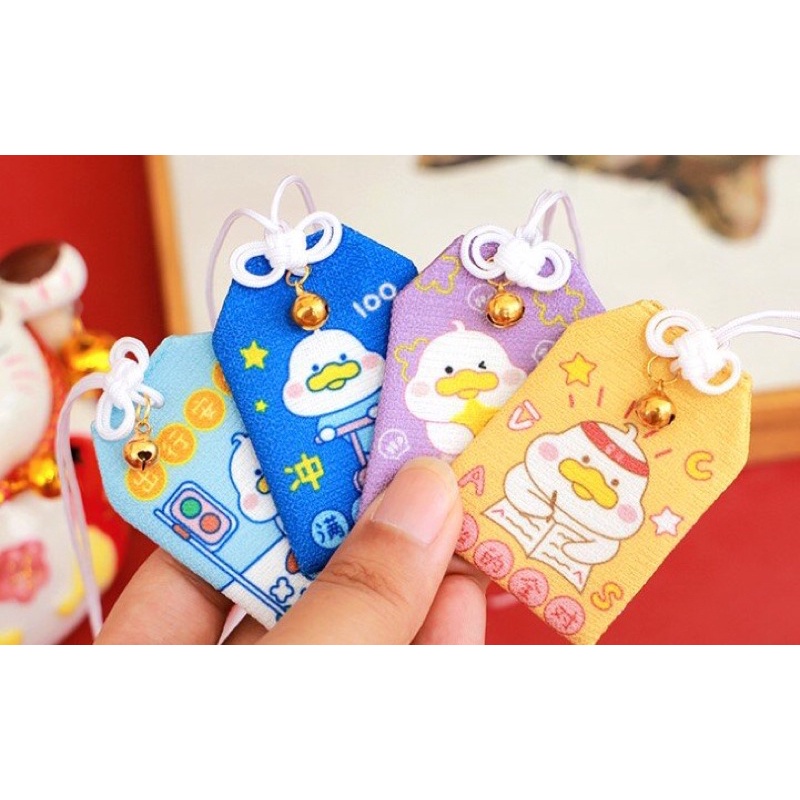 [ CÓ SẴN ] MÓC KHOÁ TÚI OMAMORI HOẠT HÌNH DỄ THƯƠNG