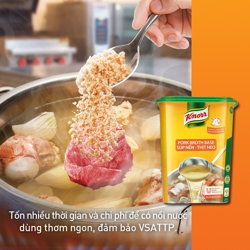 KNORR SÚP NỀN THỊT HEO 1,5KG