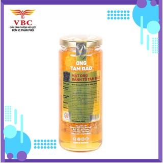 Mật ong nguyên chất dạng bánh tổ Tam Đảo 560g, thương hiệu HONECO