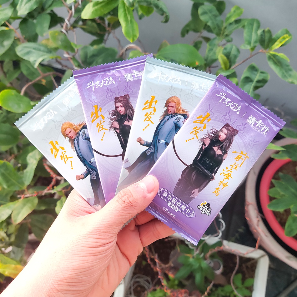 Set 5 ảnh thẻ nhân phẩm Đấu La Đại Lục - Soul Land ngẫu nhiên chibi xinh xắn siêu rẻ