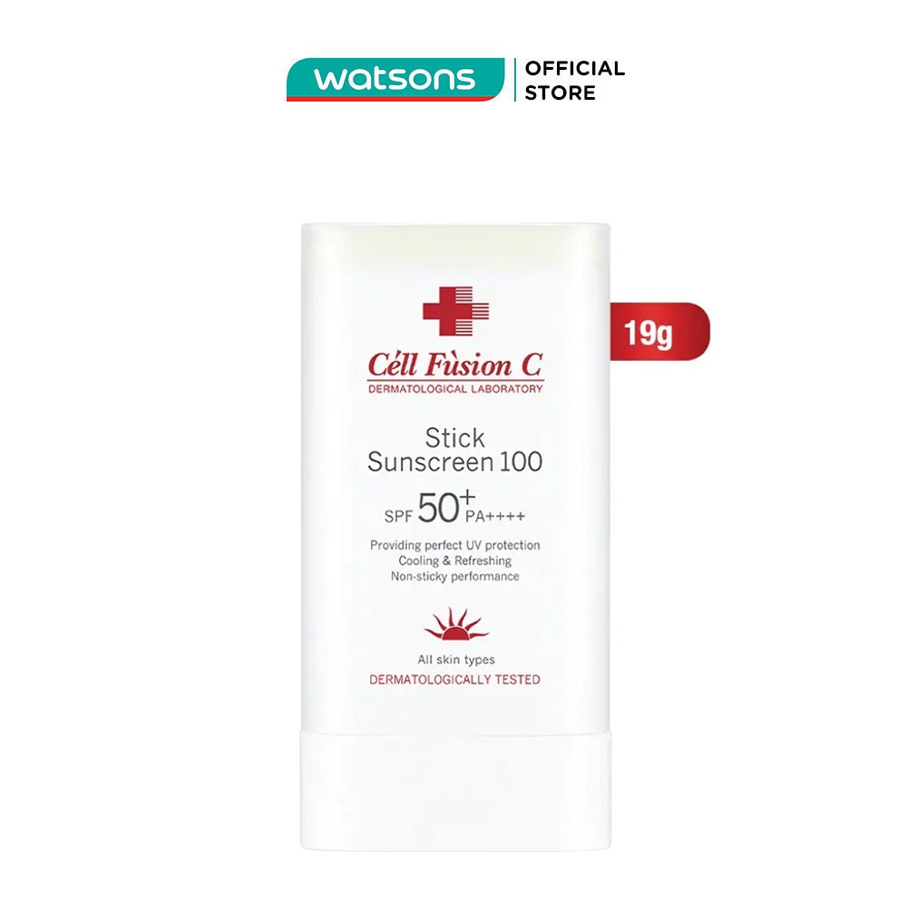 Sáp Chống Nắng Cell Fusion C Dạng Thỏi Cho Mọi Loại Da Stick Sunscreen 100 SPF 50+/PA++++ 19g