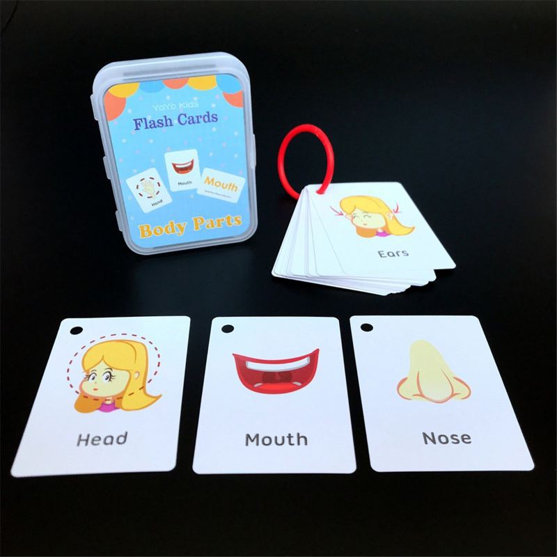 Thẻ học tiếng anh dành cho bé, Flash Cards Montessori 10 chủ đề thông dụng