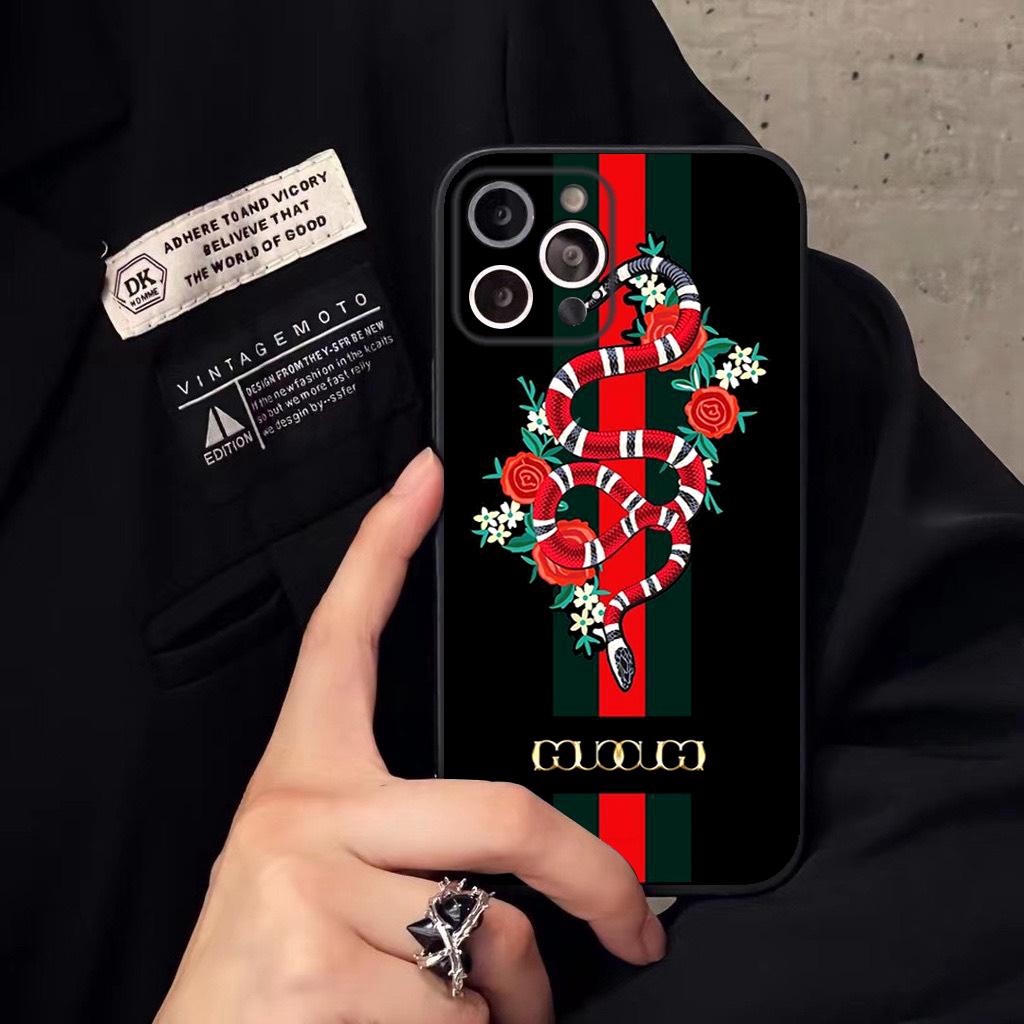 Ốp lưng viền vuông Đen TD195