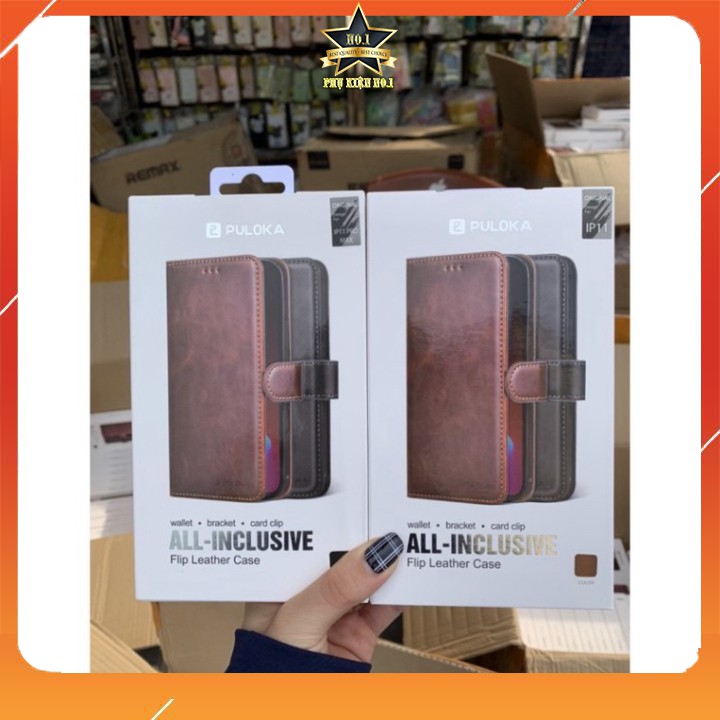 [  DA CAO CẤP ] Bao Da iPhone Kèm Ví chính hãng PULOKA iPhone 7 Plus,X, Xs Max, 11, 11 Pro Max, 12 Pro,12 Pro Max | BigBuy360 - bigbuy360.vn