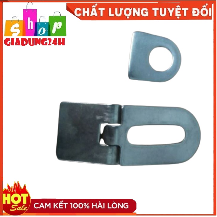 Bộ tai lật + tai khóa inox  304 loại dày đẹp-Giadung24h