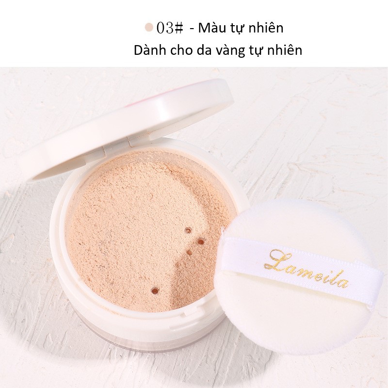 Phấn phủ kiềm dầu Lameila Gather Beauty Colour Geometry 10g | BigBuy360 - bigbuy360.vn