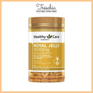 Sữa ong chúa Healthy Care Royal Jely 1000mg (365 viên)