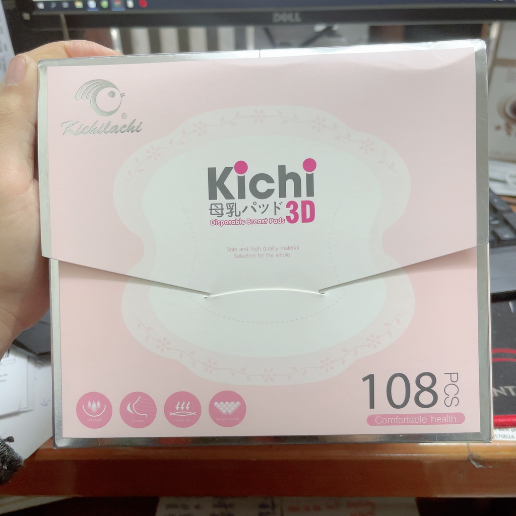 Lót thấm sữa hộp 108 miếng