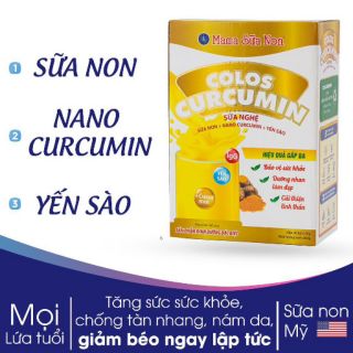 Mama sữa non Colos curcumin hộp 30 gói*20gói