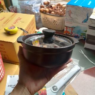 Nồi đất kho cá.500ml