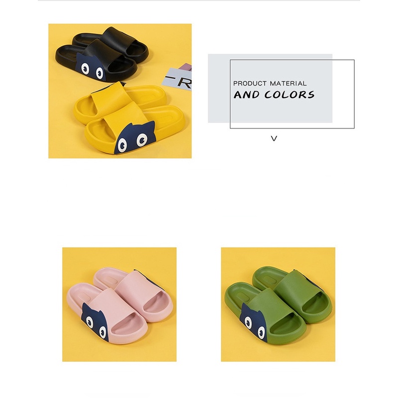 Dép Đi Trong Nhà Họa Tiết Hoạt Hình Dễ Thương Cho Gia Đình