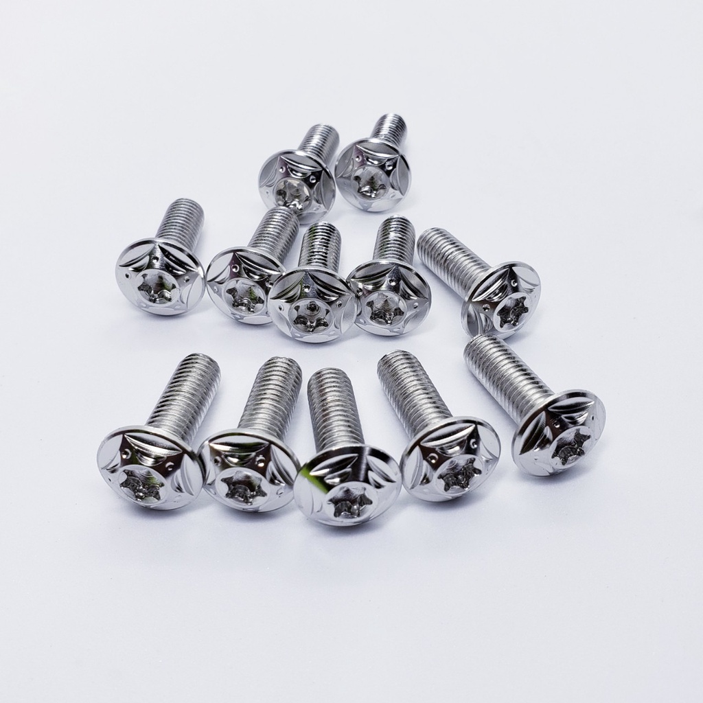 Ốc salaya 8li inox 304 gắn đĩa xe máy ex winner sonic raider wave dream... (giá 1 ốc)