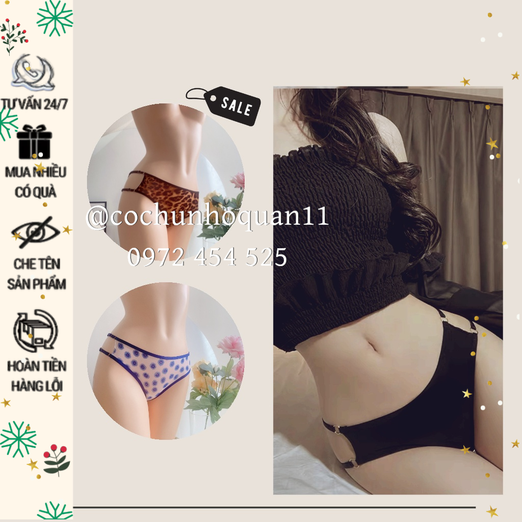TG007 Quần lót nữ lưới thun sexy cho nữ  - cochunhoquan11