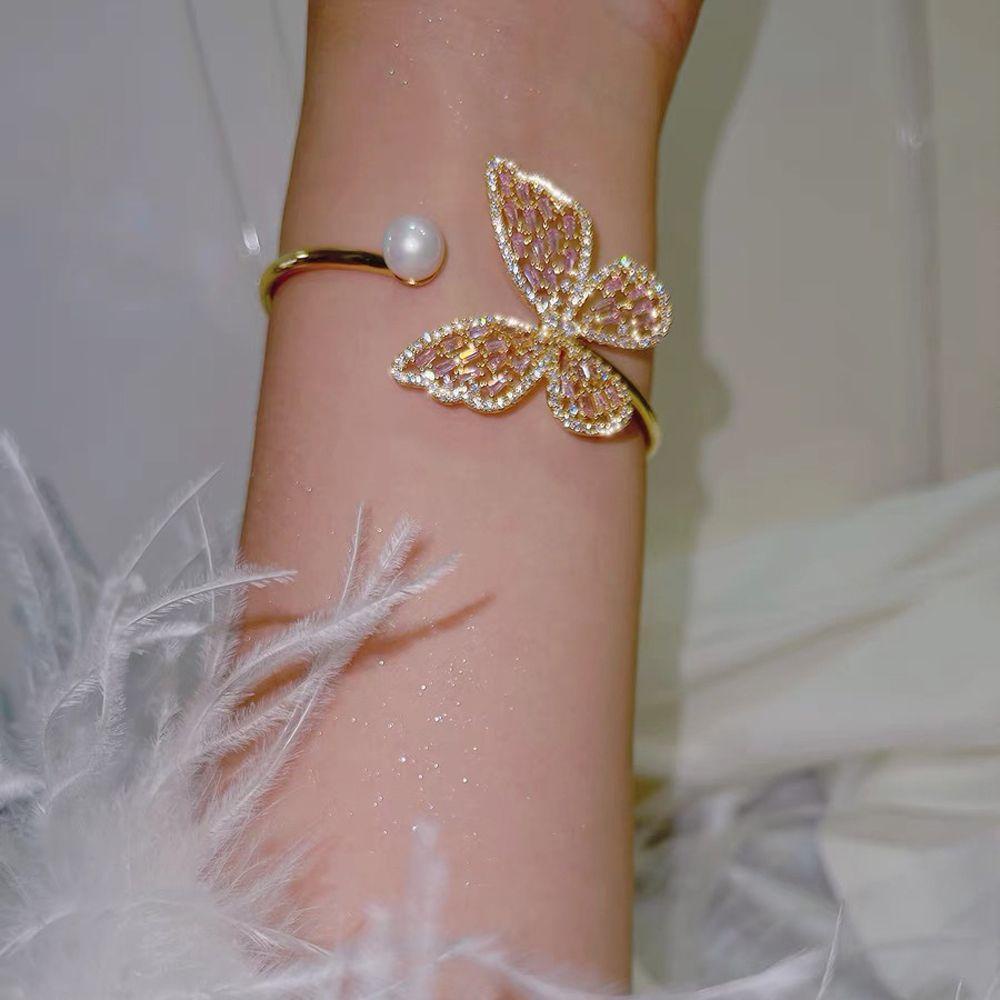 Vòng Tay Dạng Mở Thời Trang Ngọt Ngào Cho Bạn Bè