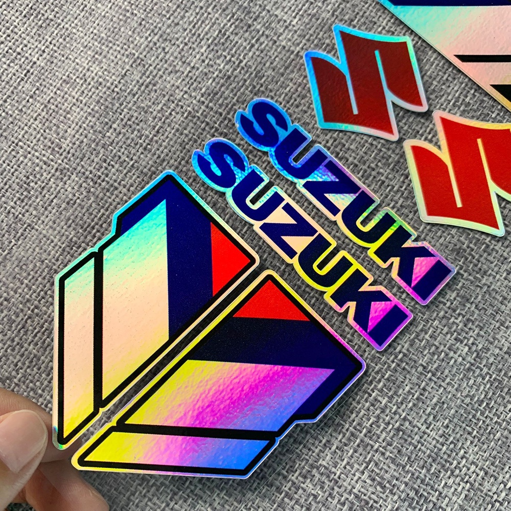 Miếng Dán Trang Trí Kính Chắn Gió Xe Mô Tô Suzuki