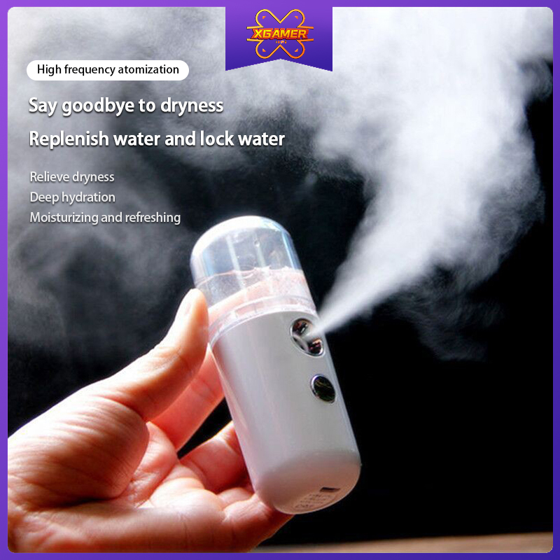 XGamer Mini Nano Sprayer Mist Face Hydrating Handheld Portable Water Spray Humidification humidifier spray bottle