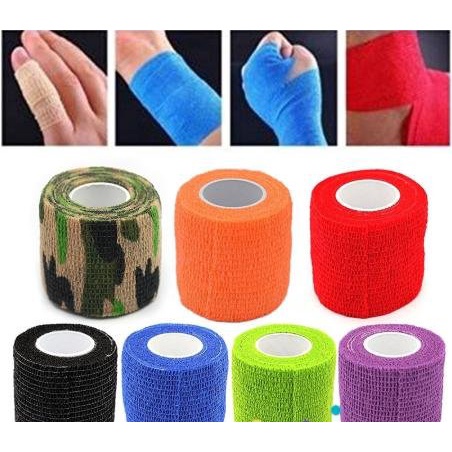 Băng cuốn thể thao Y49, băng dán bảo vệ khớp tay chân (1 cuộn), băng vải thoáng khí đa năng