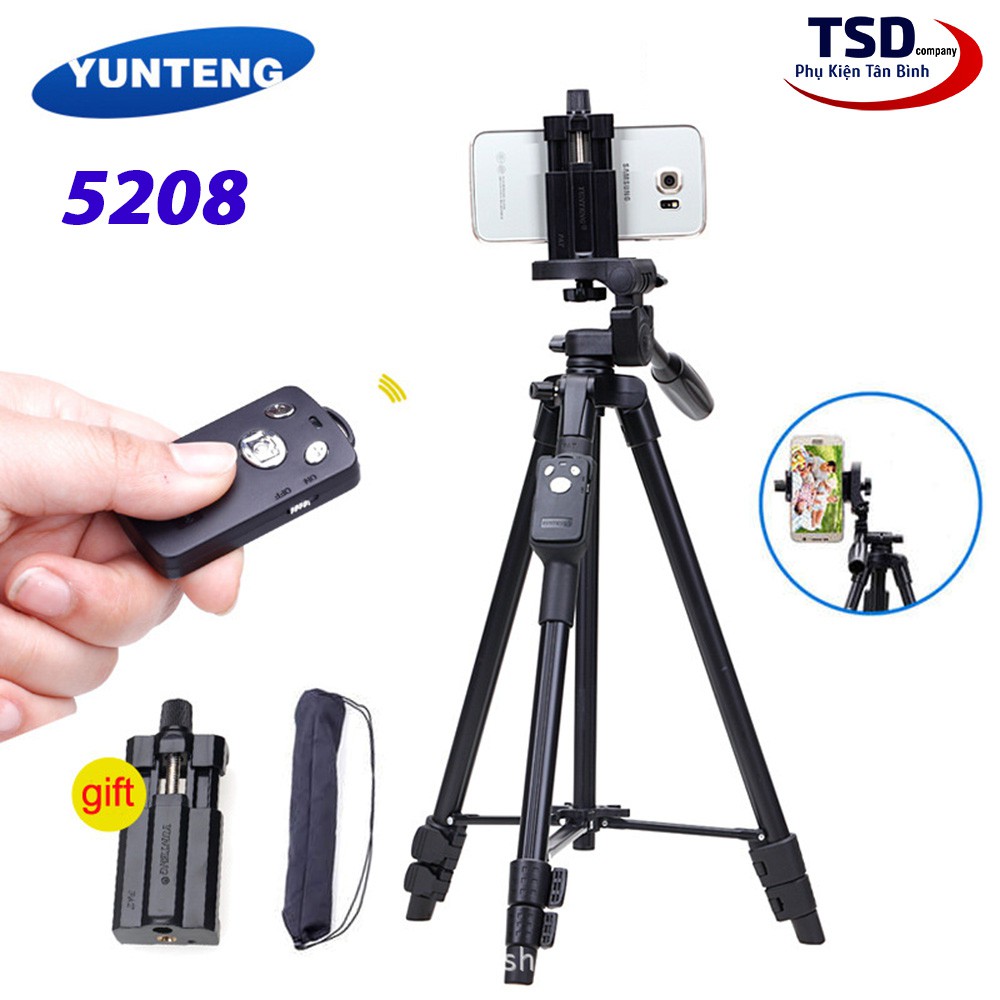 Gậy Tripod 3 Chân YT 5208 Chính Hãng