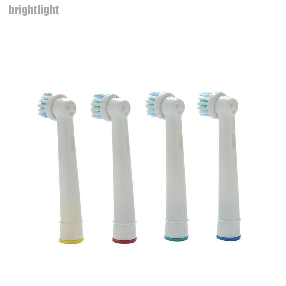 Set 4 Đầu Bàn Chải Đánh Răng Điện Eb17-4 Thay Thế Cho Braun Oral B