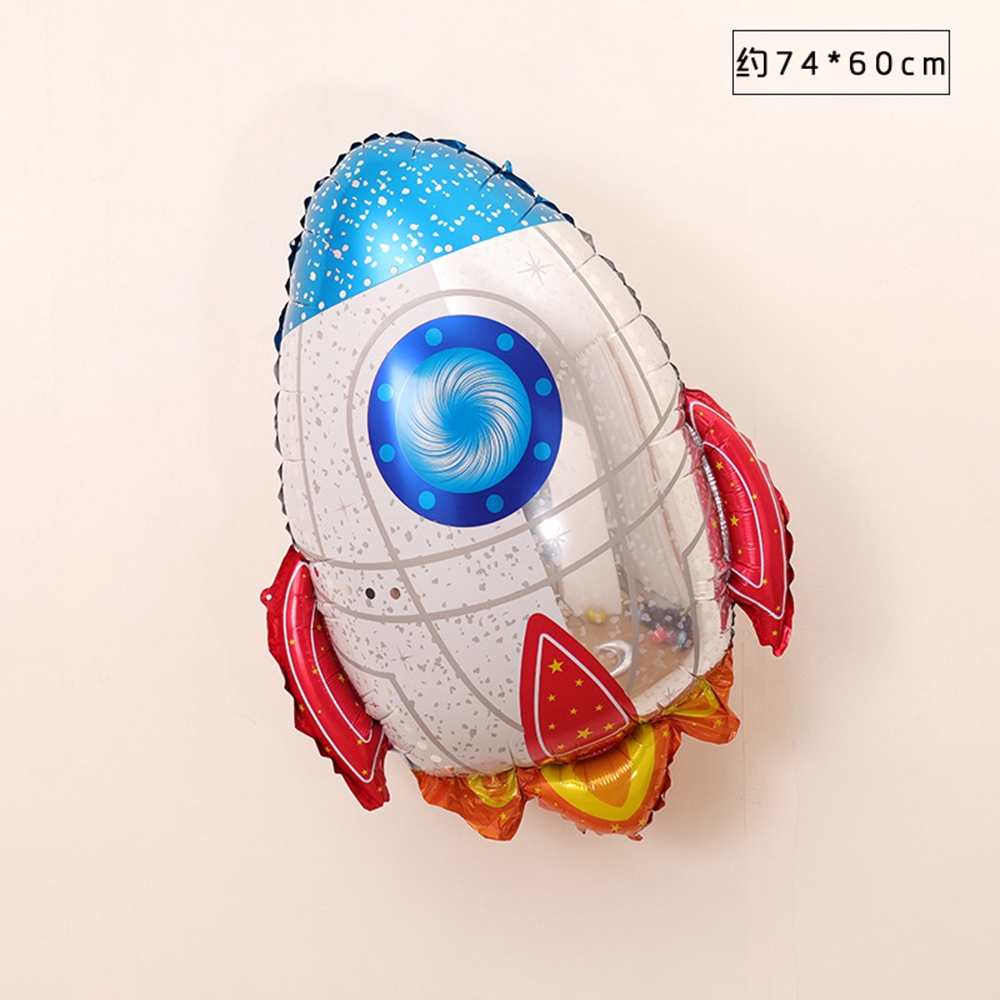 Bong bóng bay lõi nhôm in họa tiết hoạt hình người ngoài hành tinh dễ thương