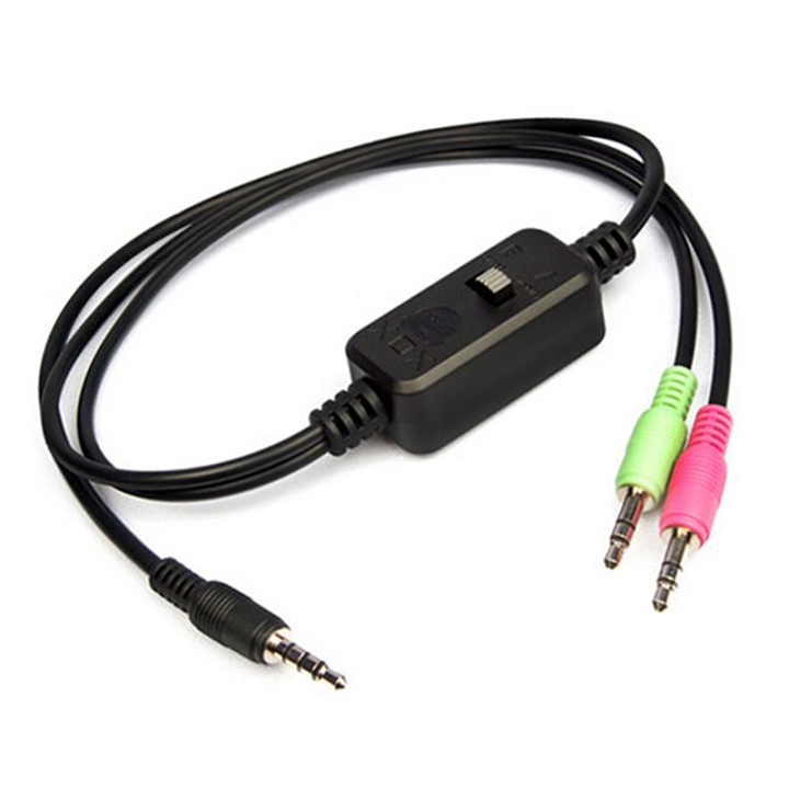 Dây Live Stream 3 Màu XOX MA2 Audio Adapter - Giắc Live Stream Thu Âm Cao Cấp Chính Hãng