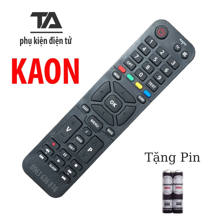 ( Chính Hãng ) Remote điều khiển đầu VTVcab┃HD Kaon