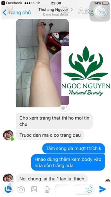 Tắm trắng lá dân tộc