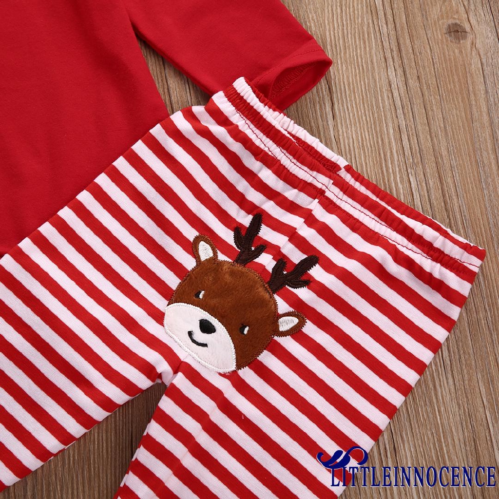 2PCS Newborn Baby Boys Girls Unisex Set Xmas Outfits Clothes