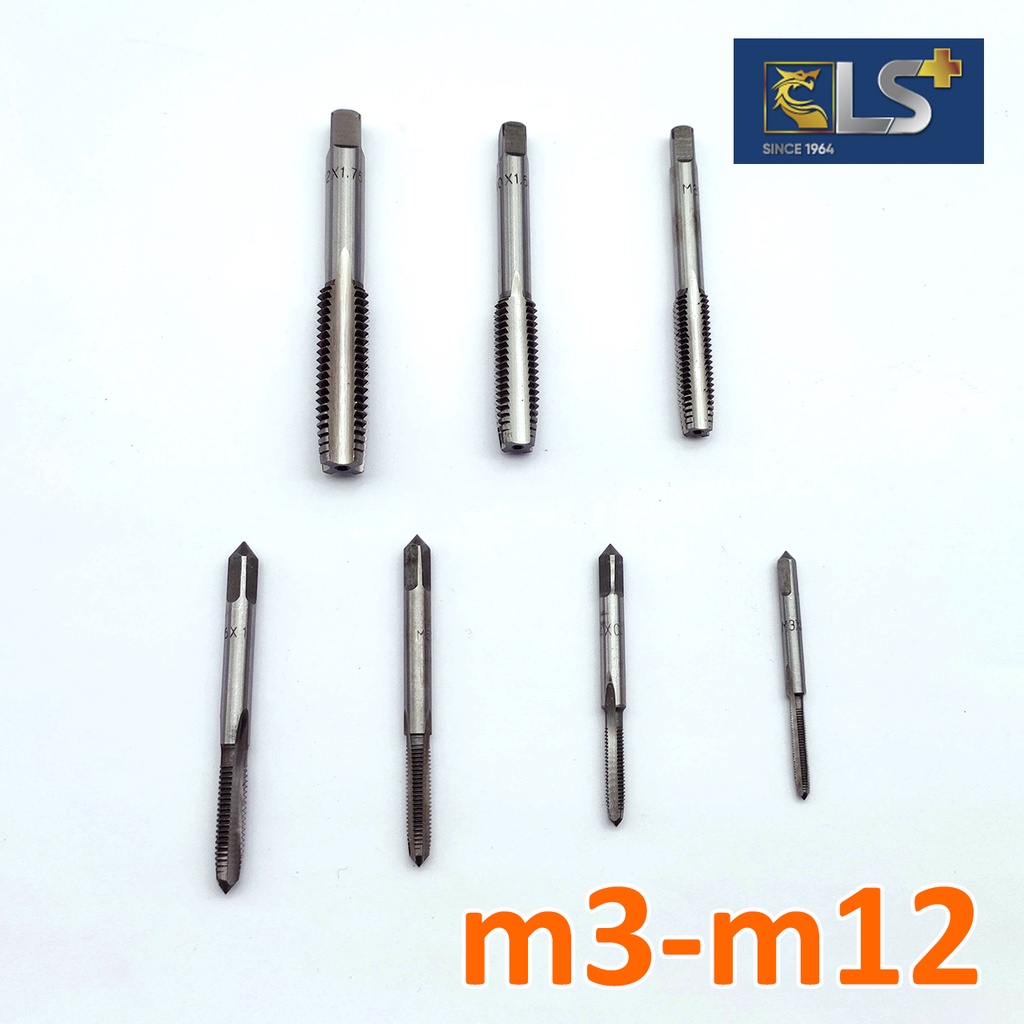 Bộ mũi taro tạo ren trong 8 chi tiết M3-M12 LS+ LS700300
